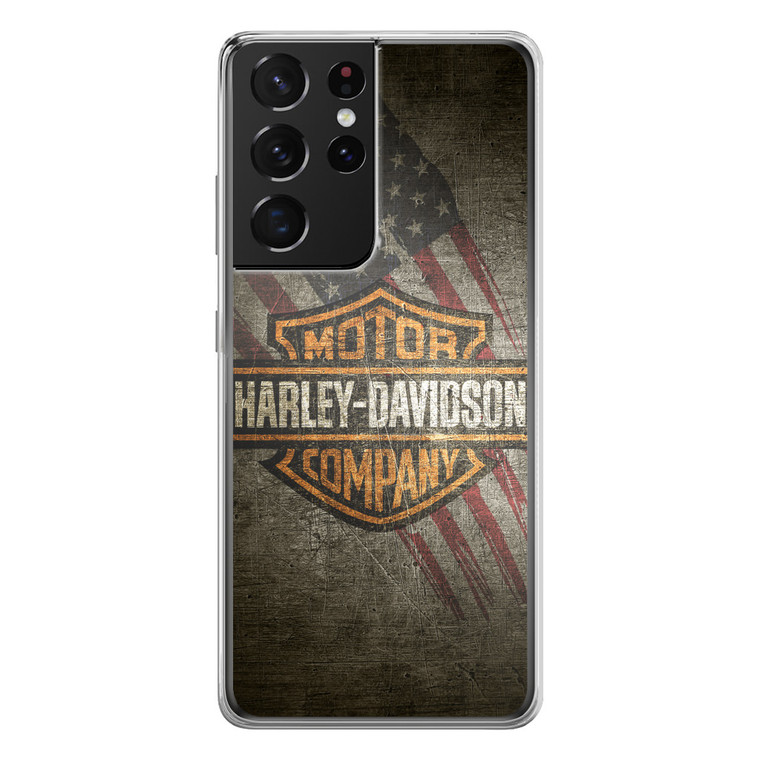 HD Harley Davidson Samsung Galaxy S21 Ultra Case