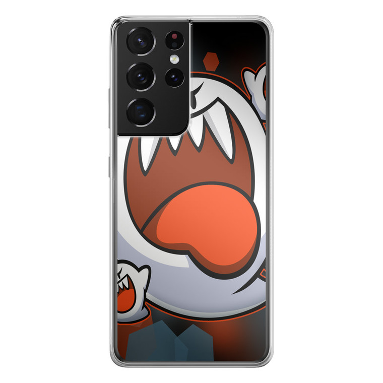 Boo Mario Samsung Galaxy S21 Ultra Case