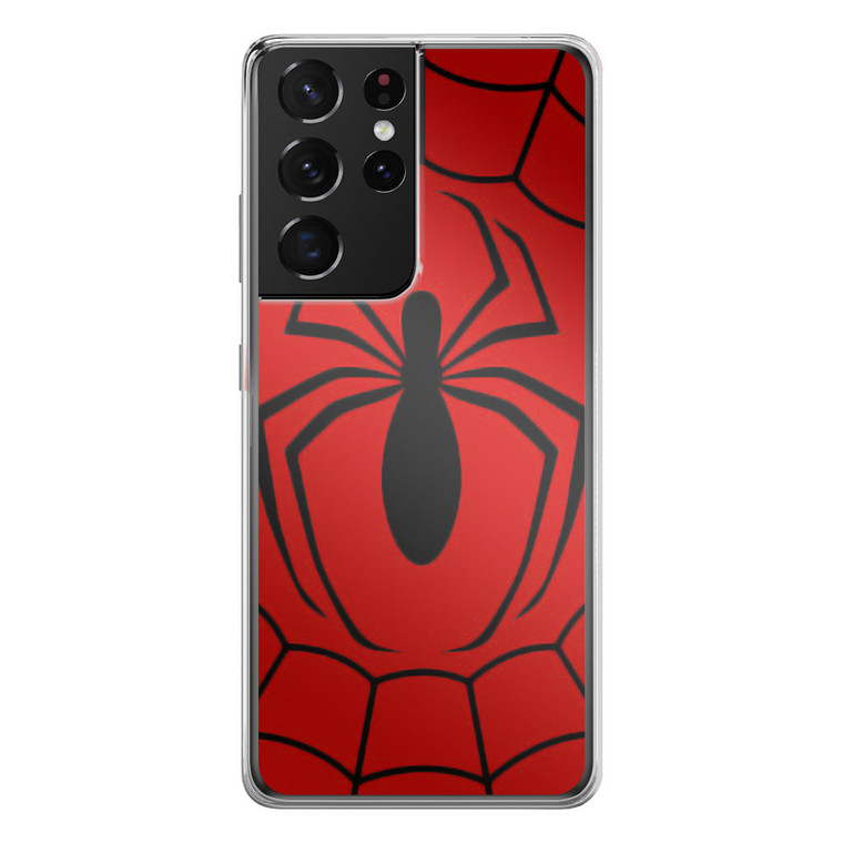 Spiderman Symbol Samsung Galaxy S21 Ultra Case