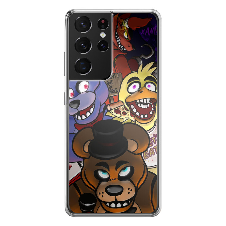 Five Nights at Freddy's Character Samsung Galaxy S21 Ultra Case