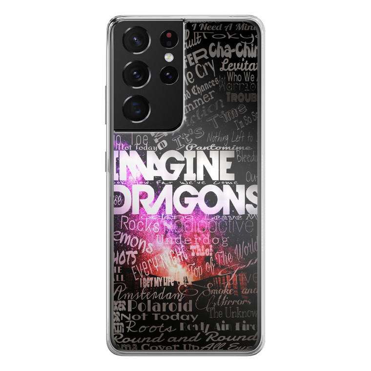 Imagine Dragons Pop Art Samsung Galaxy S21 Ultra Case