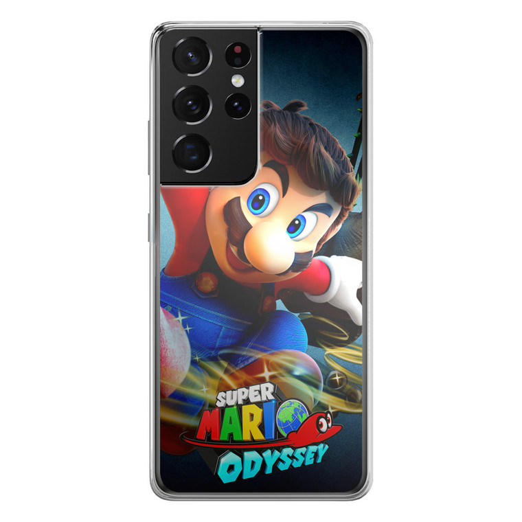 Super Mario Odyssey Samsung Galaxy S21 Ultra Case