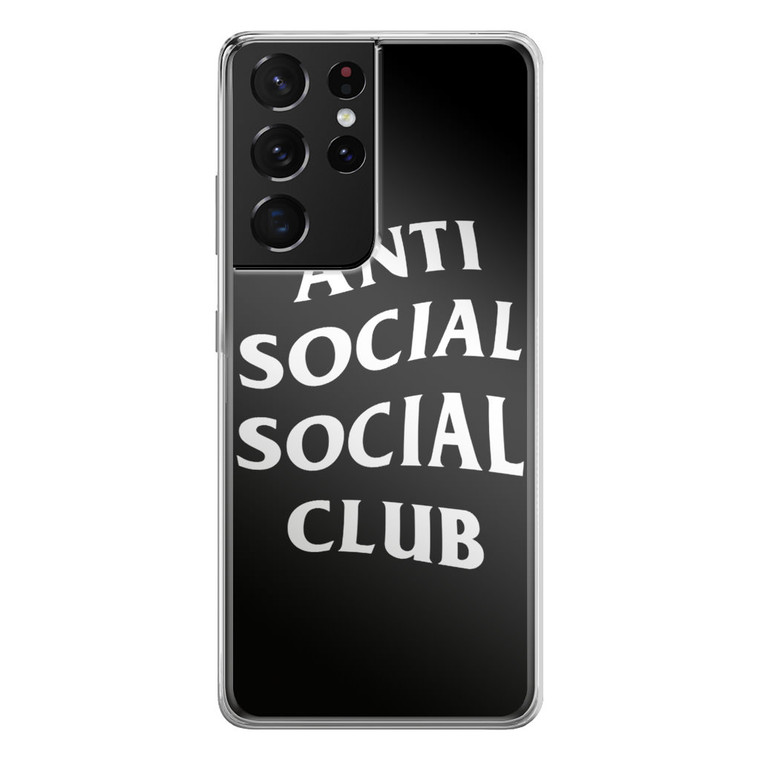 Anti Social Social Club Black Samsung Galaxy S21 Ultra Case