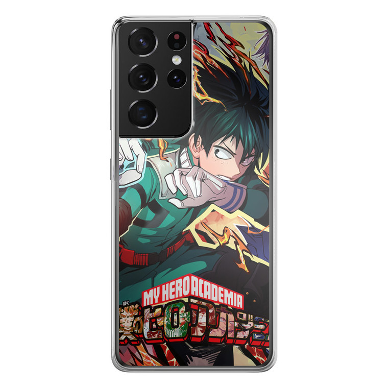 Boku No Hero Academia Cover Samsung Galaxy S21 Ultra Case