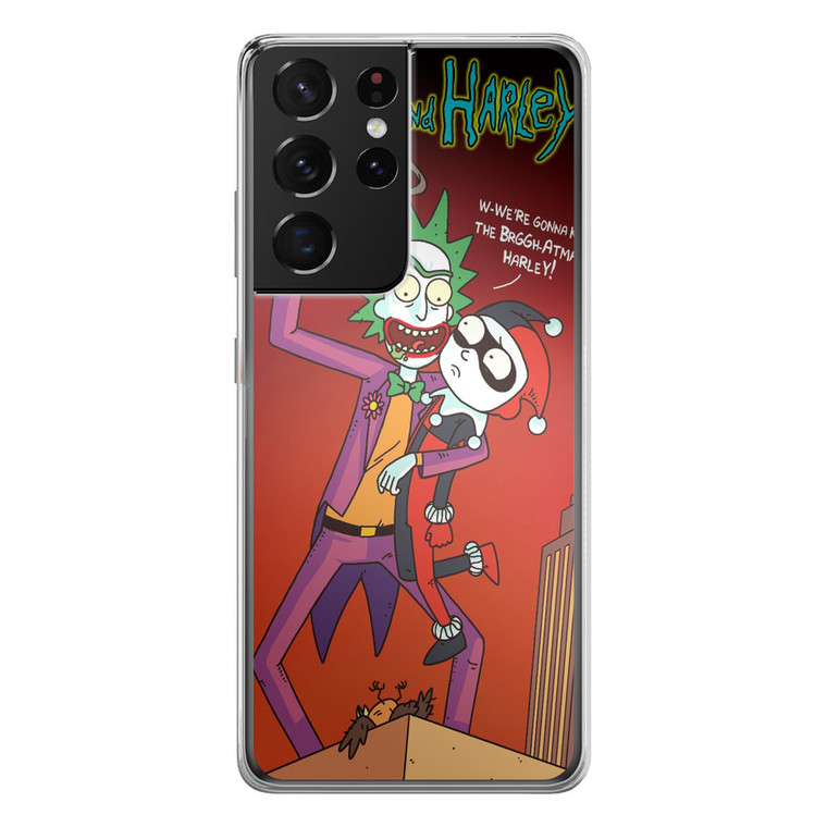 Rick And Morty Joker Samsung Galaxy S21 Ultra Case