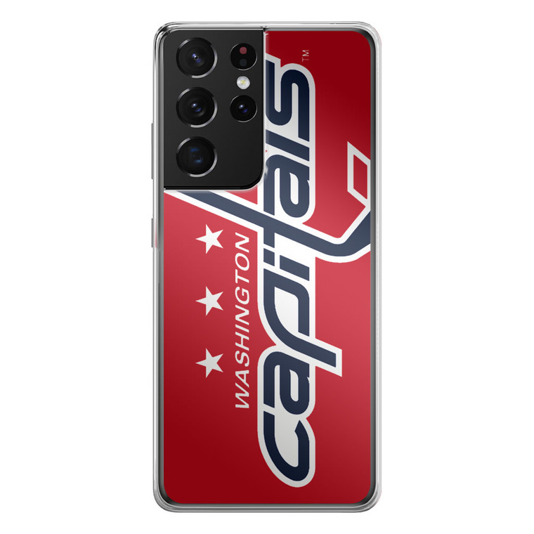 Washington Capitals Hockey Logo Samsung Galaxy S21 Ultra Case