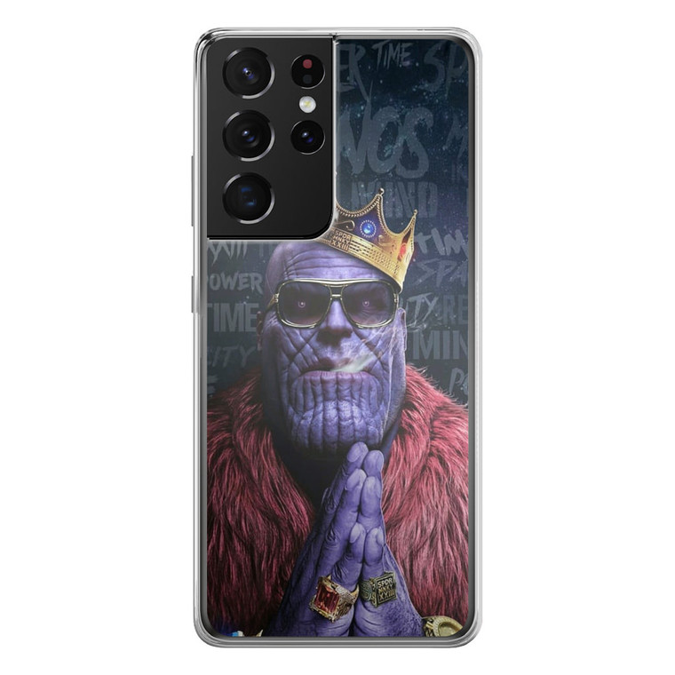 Avengers Infinity War Thanos Hip Hop Samsung Galaxy S21 Ultra Case