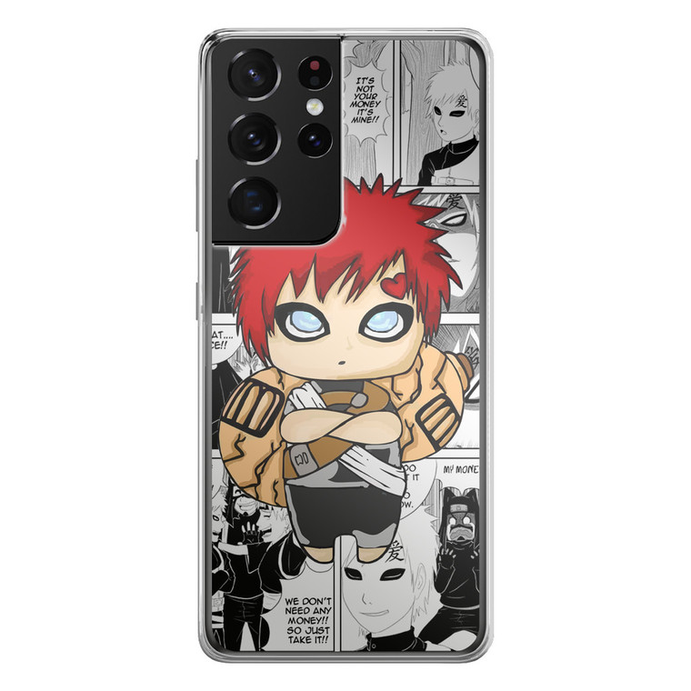 Chibi Naruto Gaara Samsung Galaxy S21 Ultra Case