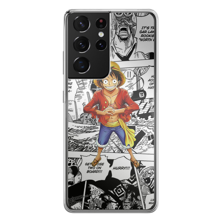 One Piece Comics Samsung Galaxy S21 Ultra Case