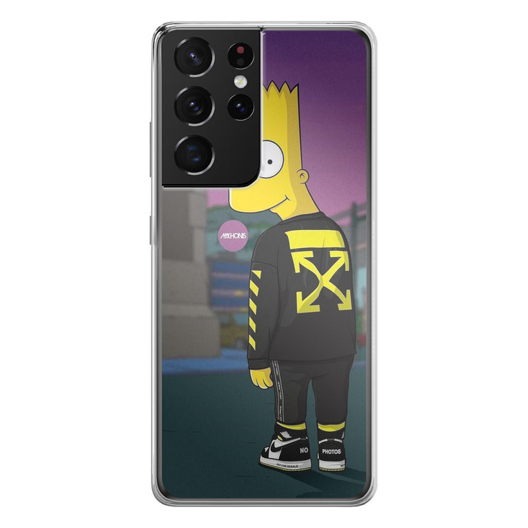 Bart Hypebeast OW Samsung Galaxy S21 Ultra Case