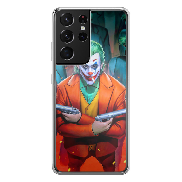 Cartoon Comic Joker Samsung Galaxy S21 Ultra Case