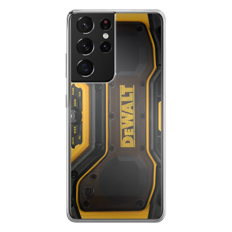 Dewalt Jobsite Radio Samsung Galaxy S21 Ultra Case