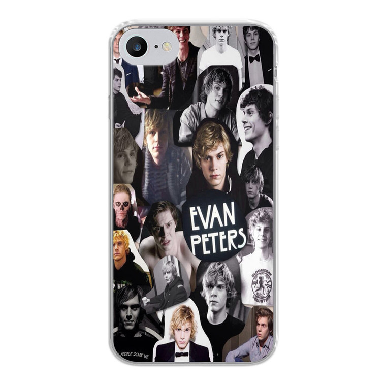 Evan Peters Collage iPhone SE 2020 Case