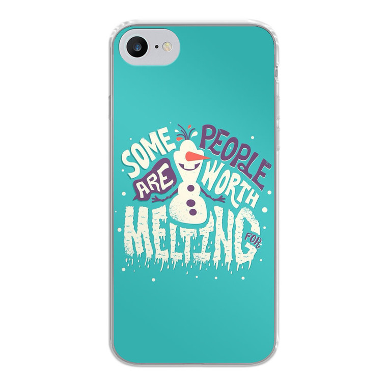 Disney Frozen Melting iPhone SE 2020 Case