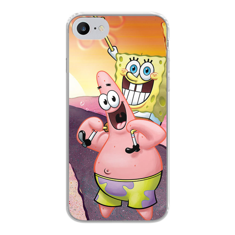 Spongebob and Pattrick iPhone SE 2020 Case