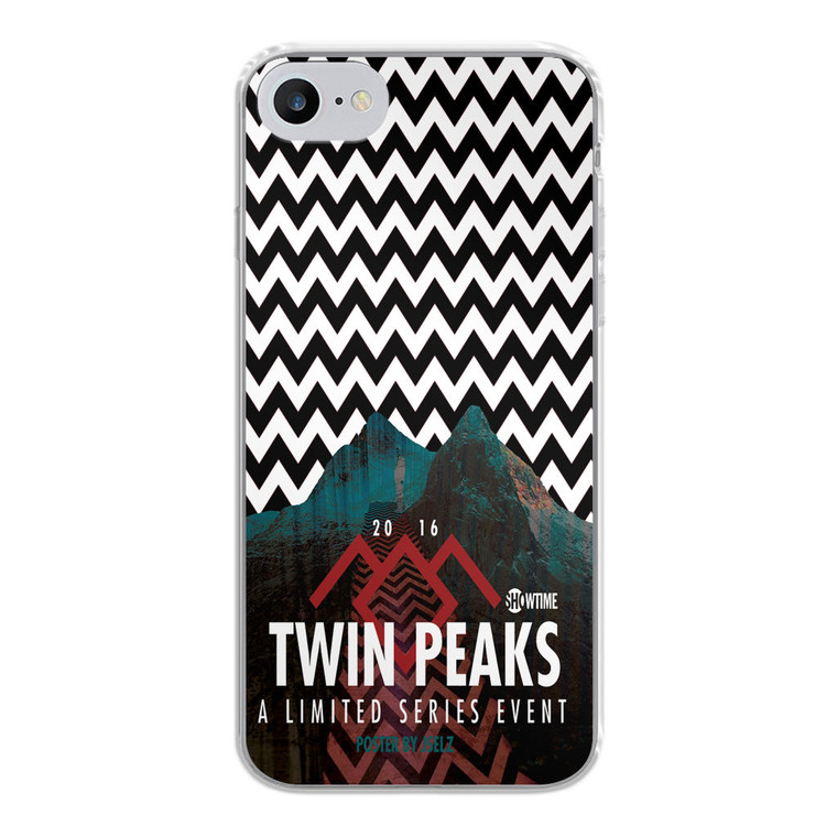 Welcome To Twin Peaks Tribal Pattern iPhone SE 2020 Case