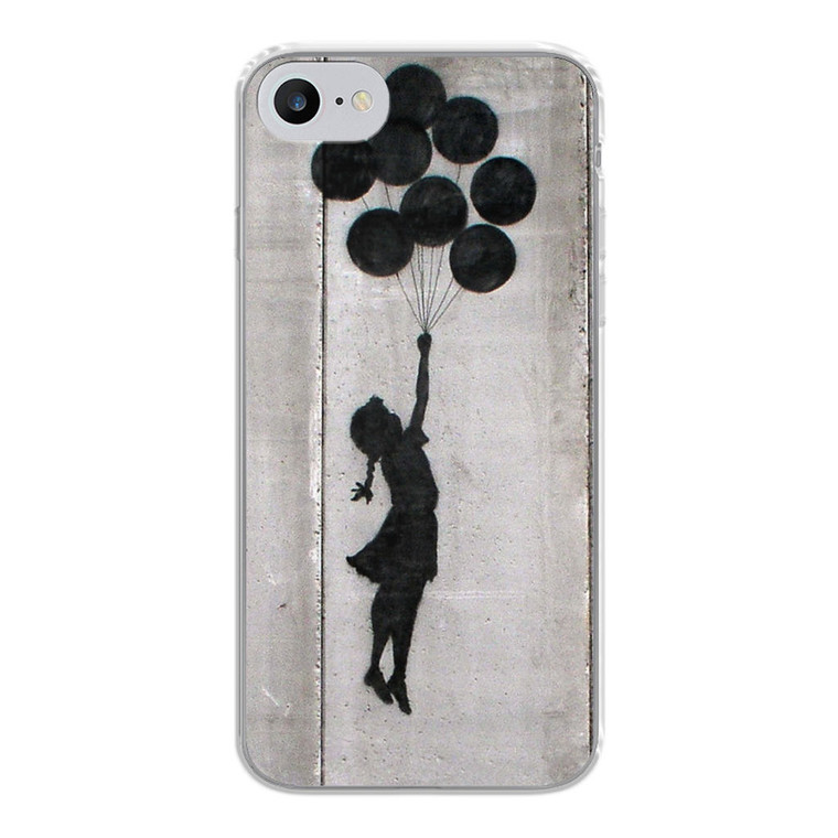 Banksy Balloon Girl iPhone SE 2020 Case