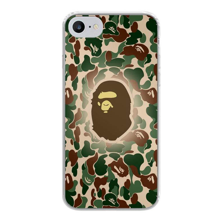 Bathing Ape Bape Camo iPhone SE 2020 Case