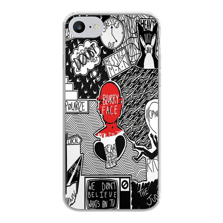 Twenty One Pilots Blurryface Polarize iPhone SE 2020 Case