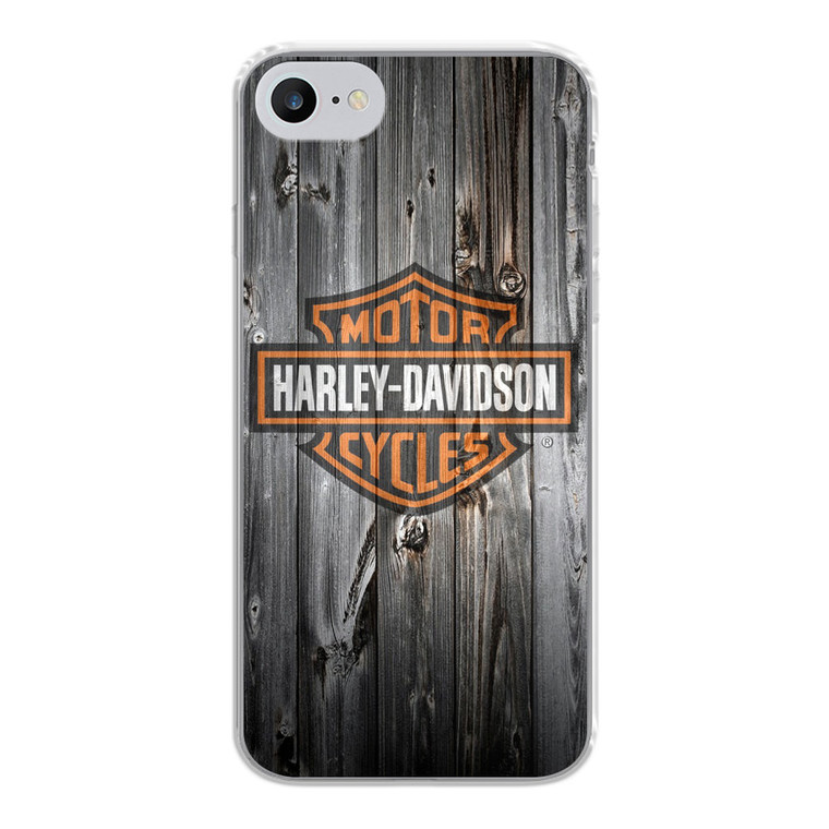 Harley Davidson Wood Art iPhone SE 2020 Case