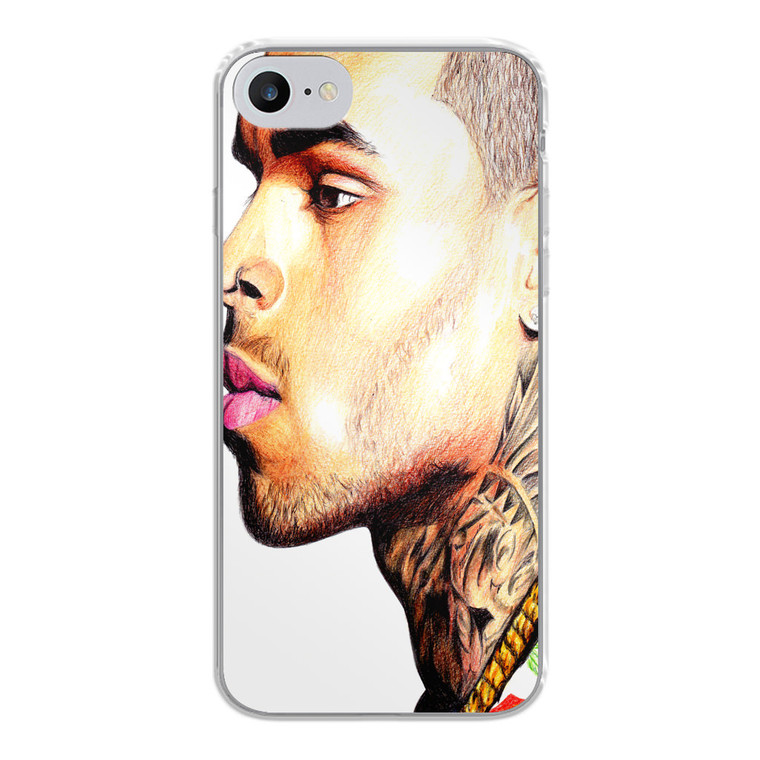 Music Chris Brown iPhone SE 2020 Case