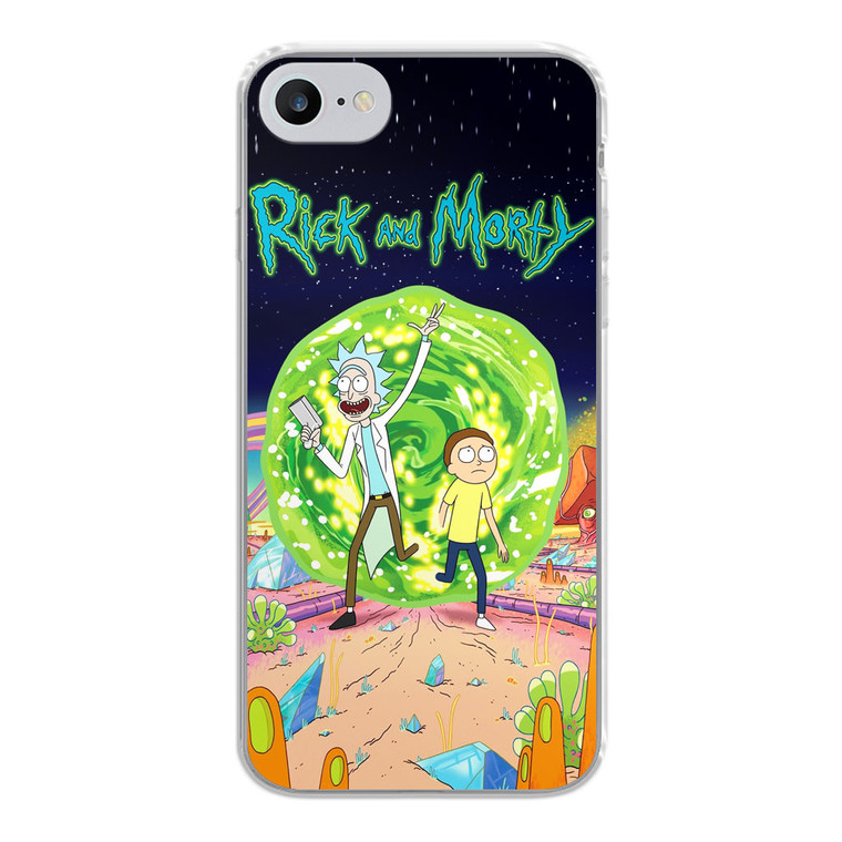 Rick and Morty Poster iPhone SE 2020 Case