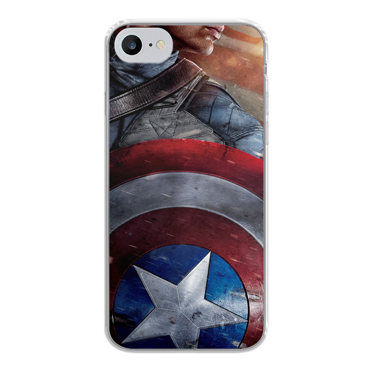 Captain America Poster iPhone SE 2020 Case