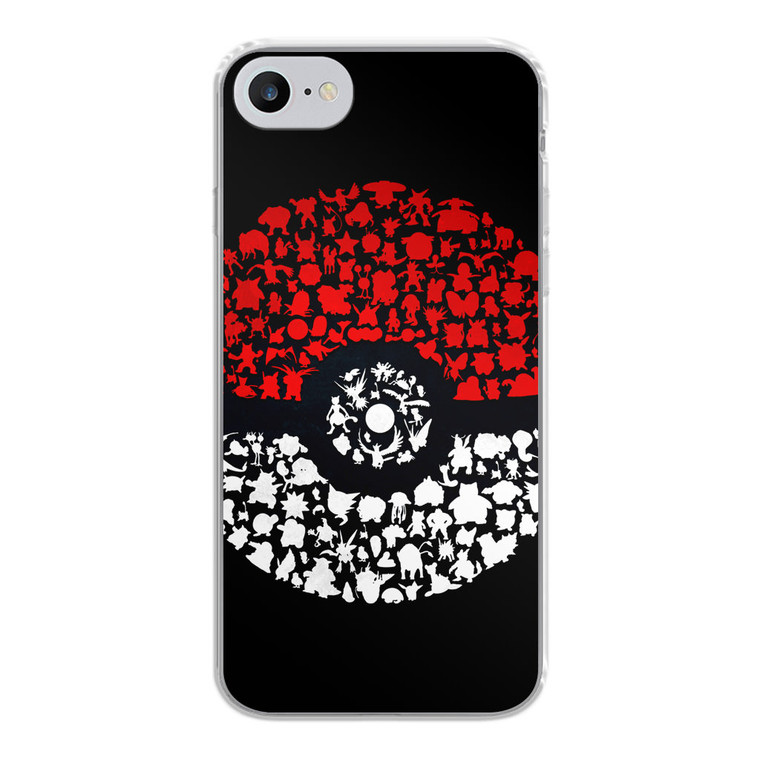 Pokeball Pokemon Go iPhone SE 2020 Case