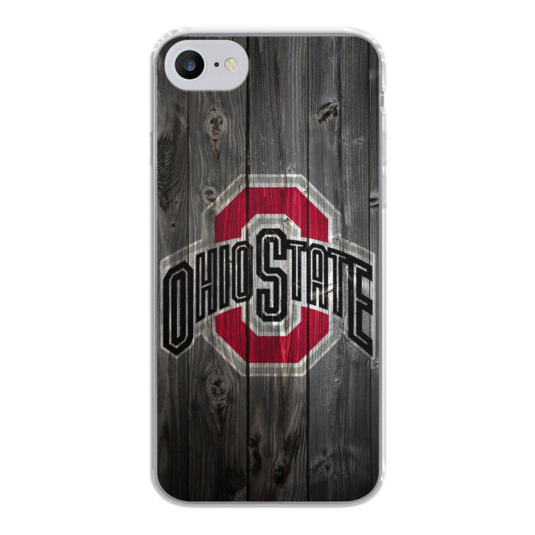 Ohio State Art Wood iPhone SE 2020 Case