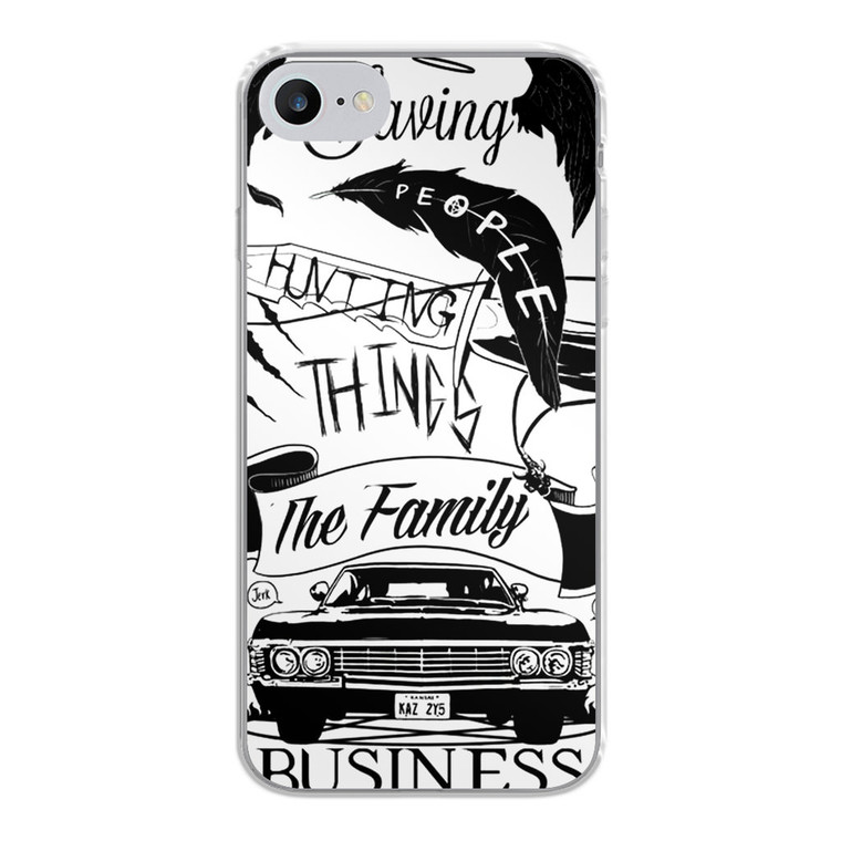 Supernatural Family Business Saving People iPhone SE 2020 Case