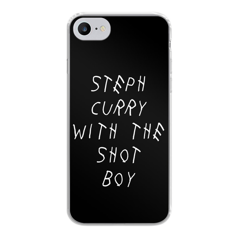 Stephen Curry Drake Shot iPhone SE 2020 Case