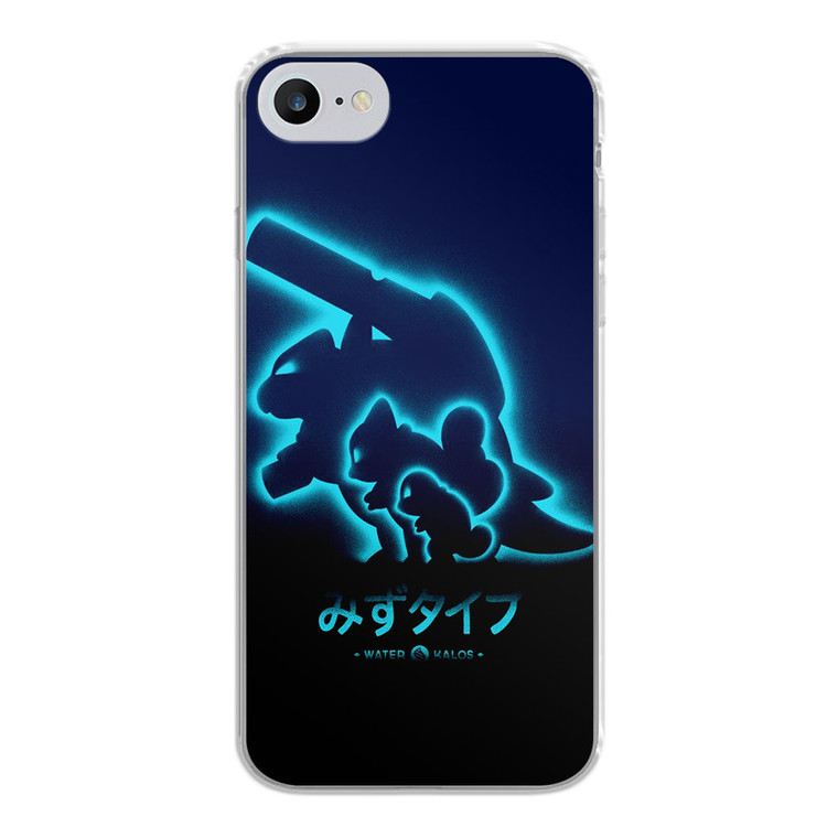 Pokemon Squirtle Blastoise iPhone SE 2020 Case