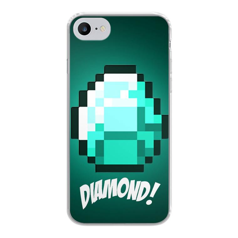 Diamond Minecraft iPhone SE 2020 Case