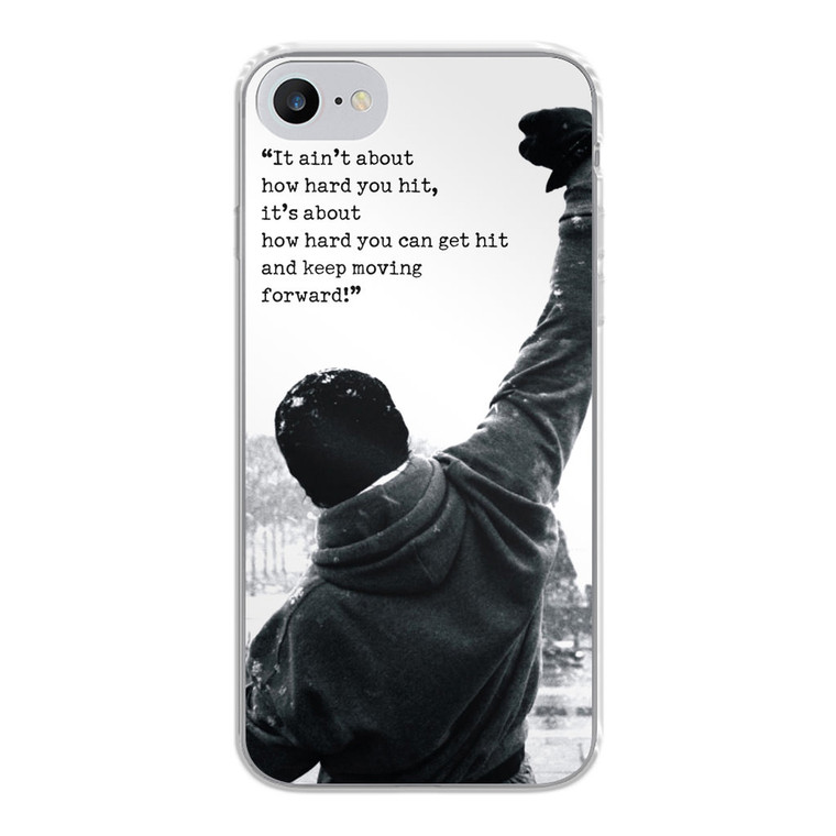 Rocky Balboa Motivation iPhone SE 2020 Case