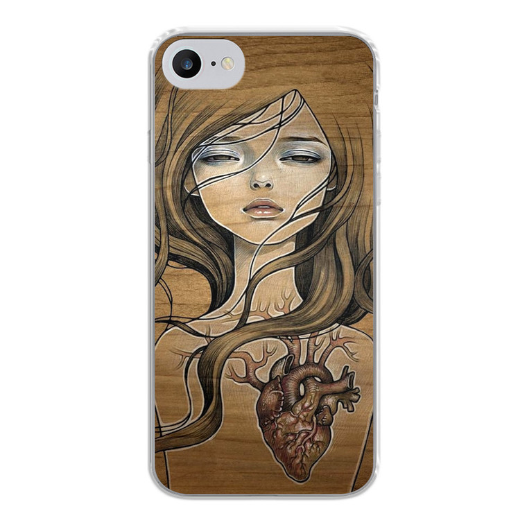 Audrey Kawasaki My Dishonest Heart iPhone SE 2020 Case