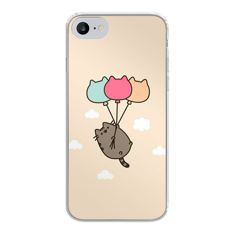 Pusheen The Cat Baloon iPhone SE 2020 Case