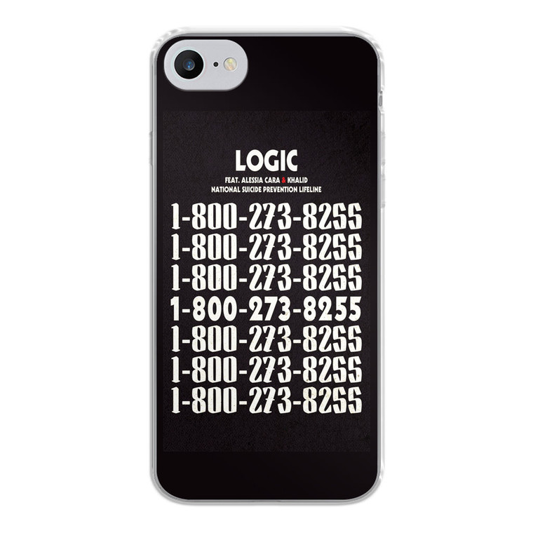 Logic 1-800-273-8255 iPhone SE 2020 Case