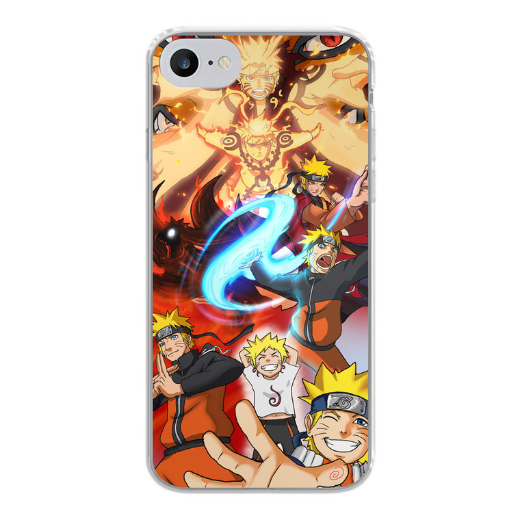 Evolution Of Naruto Uzumaki iPhone SE 2020 Case
