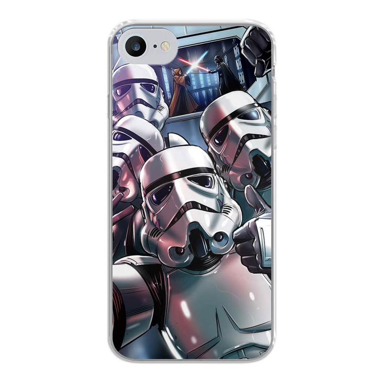 Star Wars Stormtrooper Selfie iPhone SE 2020 Case