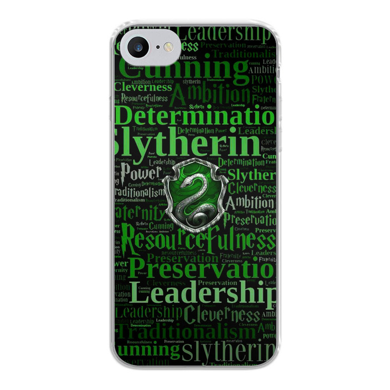 Slytherin Quote Logo iPhone SE 2020 Case