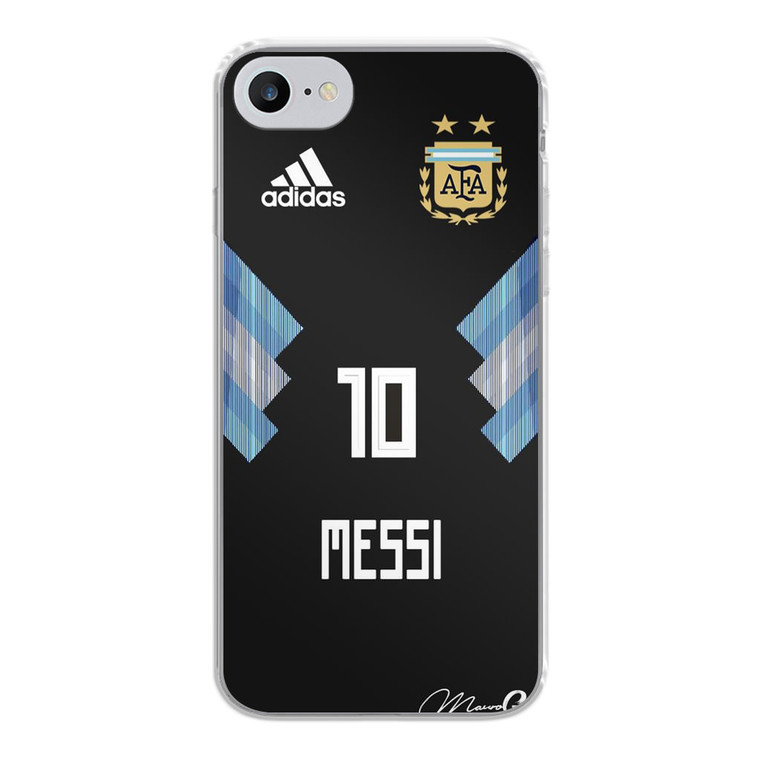 Lionel Messi Argentina Jersey iPhone SE 2020 Case