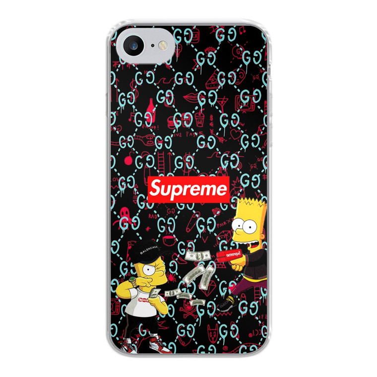 Bart Sup Bape Camo iPhone SE 2020 Case