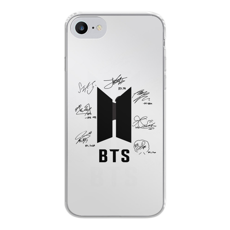 BTS Signature iPhone SE 2020 Case
