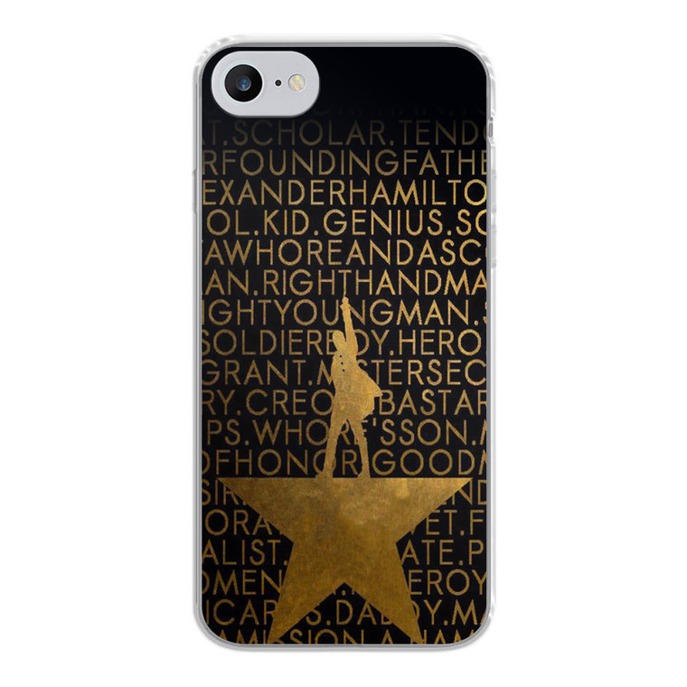 Hamilton Lyrics iPhone SE 2020 Case