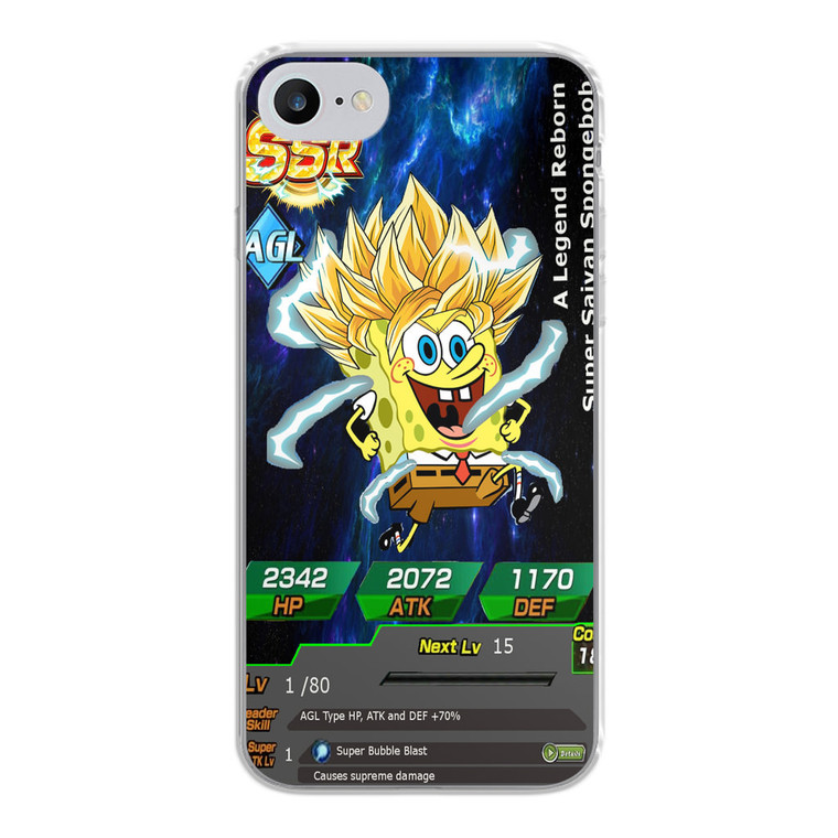 Super Saiyan Spongebob iPhone SE 2020 Case