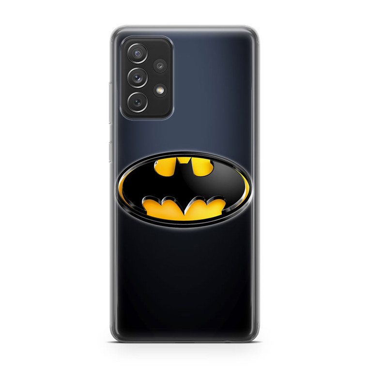 Batman Black Logo Samsung Galaxy A72 Case