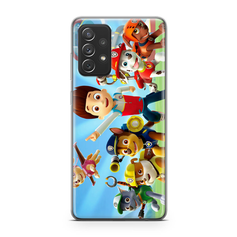 Paw Patrol Characters Samsung Galaxy A72 Case