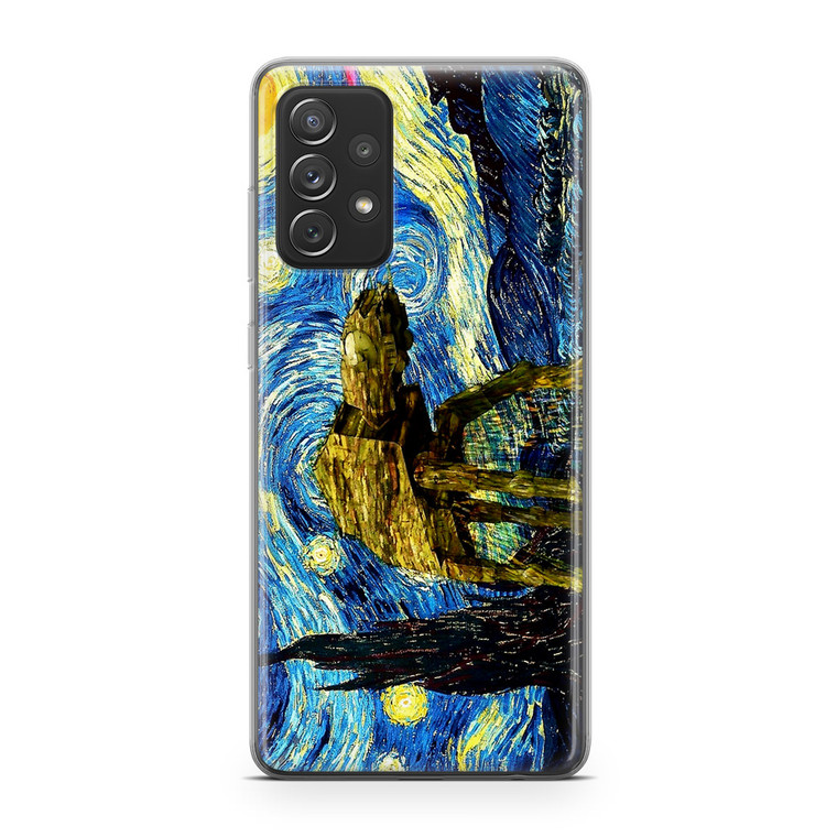 At At Starwars Starry Night Samsung Galaxy A72 Case