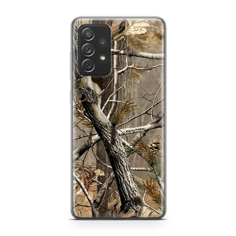 Camoflage Camo Real Tree Samsung Galaxy A72 Case