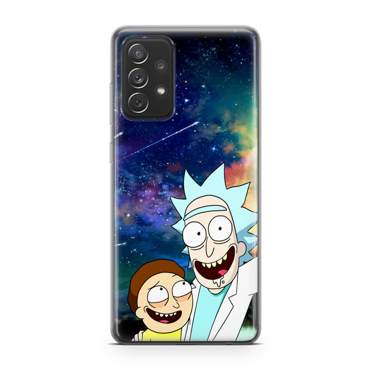 Rick and Morty Samsung Galaxy A72 Case